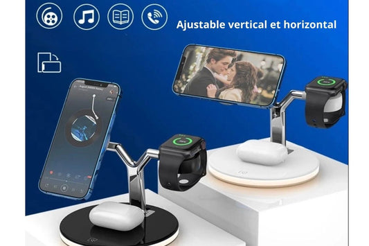 Chargeur rapide en forme d'arbre 3 en 1 Apple/Android