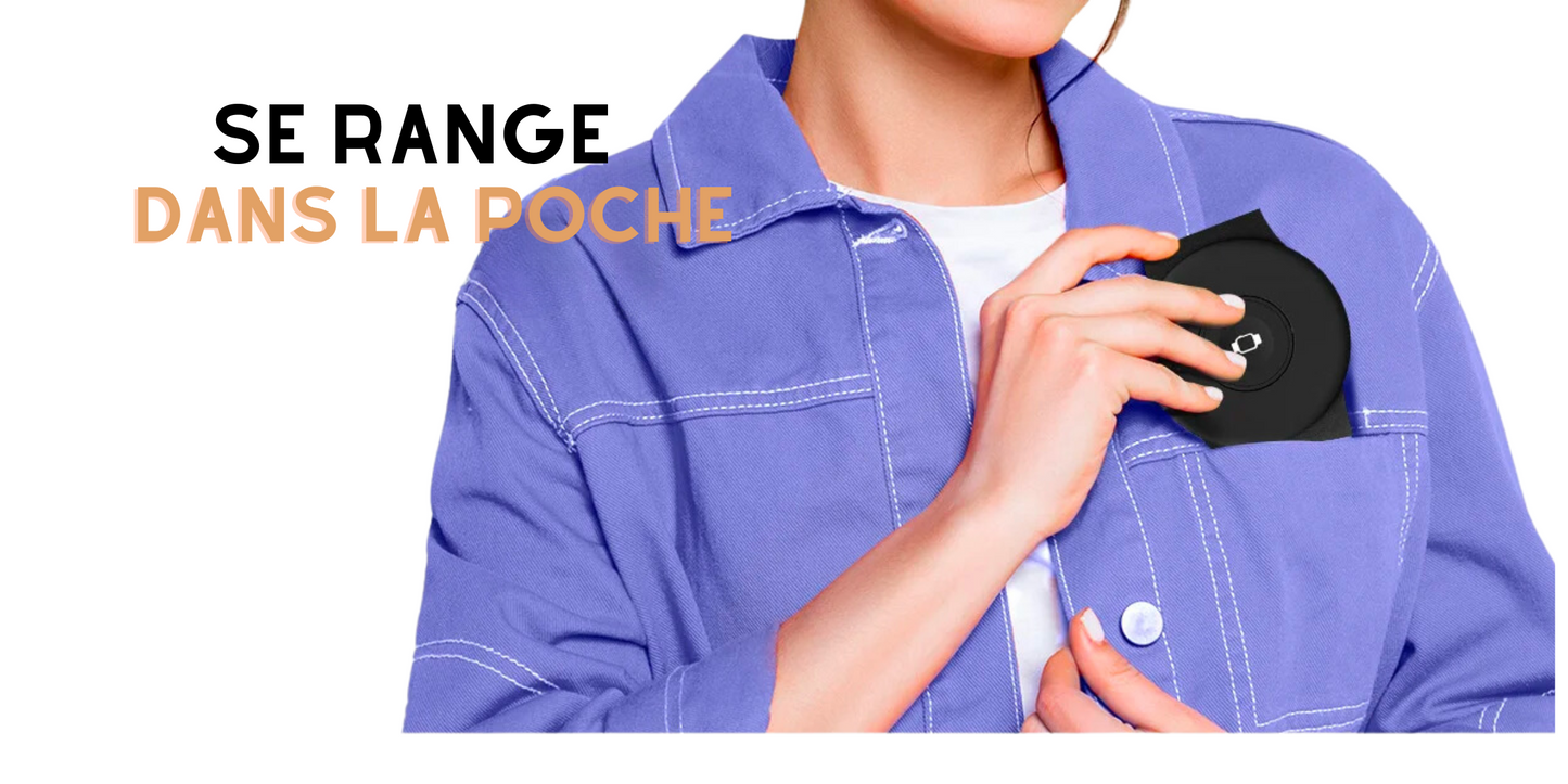 Chargeur rapide  SANS FIL 3 en 1 pliable
